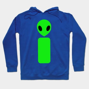 Minimalist Alien Hoodie